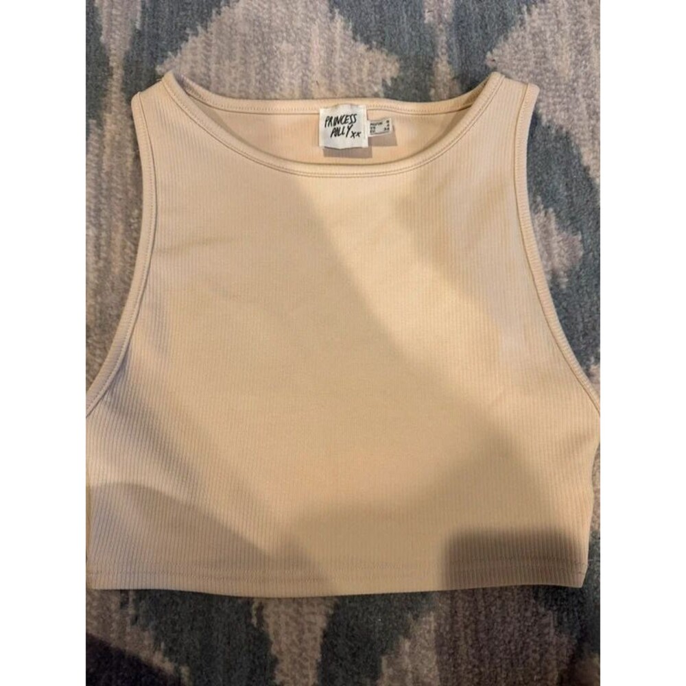 Princess Polly cropped high neck tank